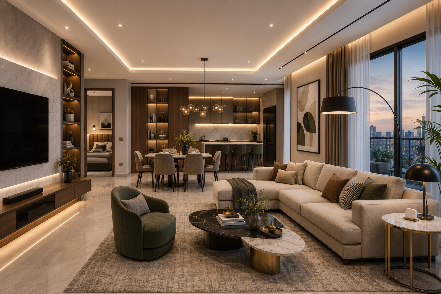 Modern Elegance Apartment